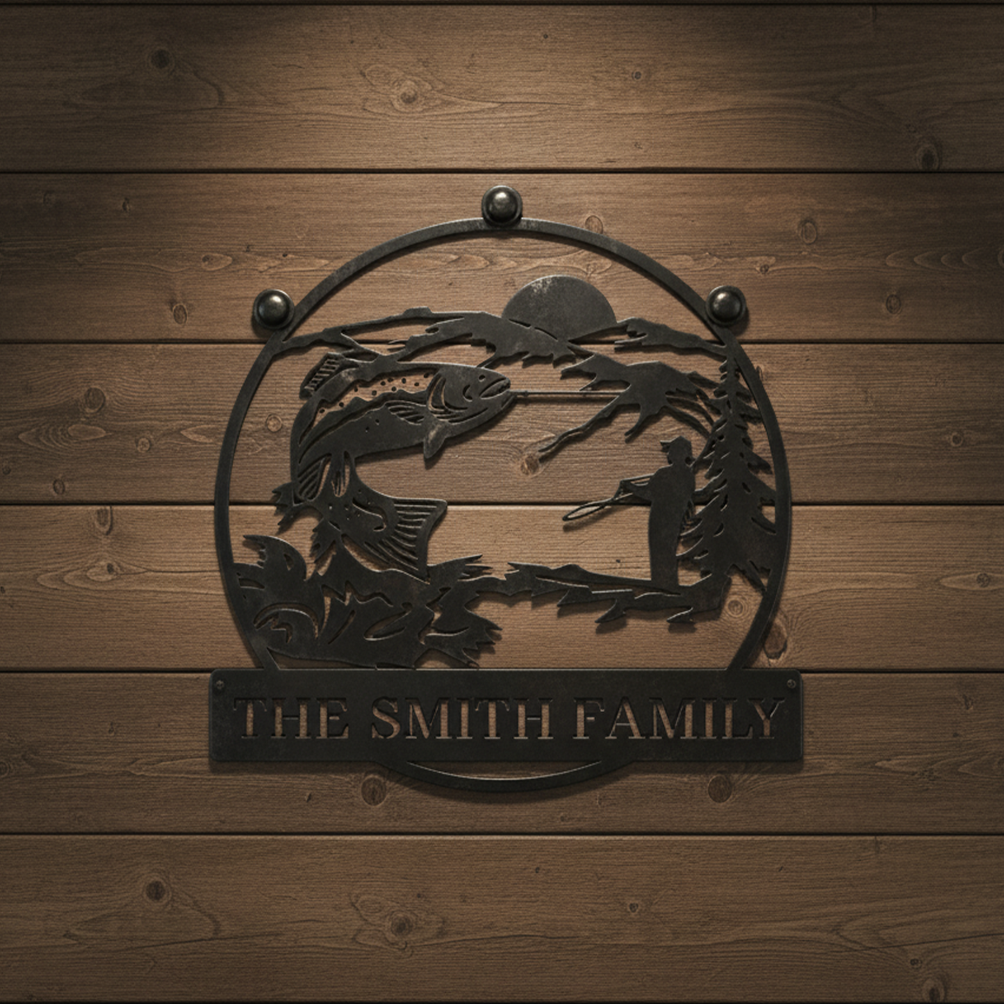 fishing wall art