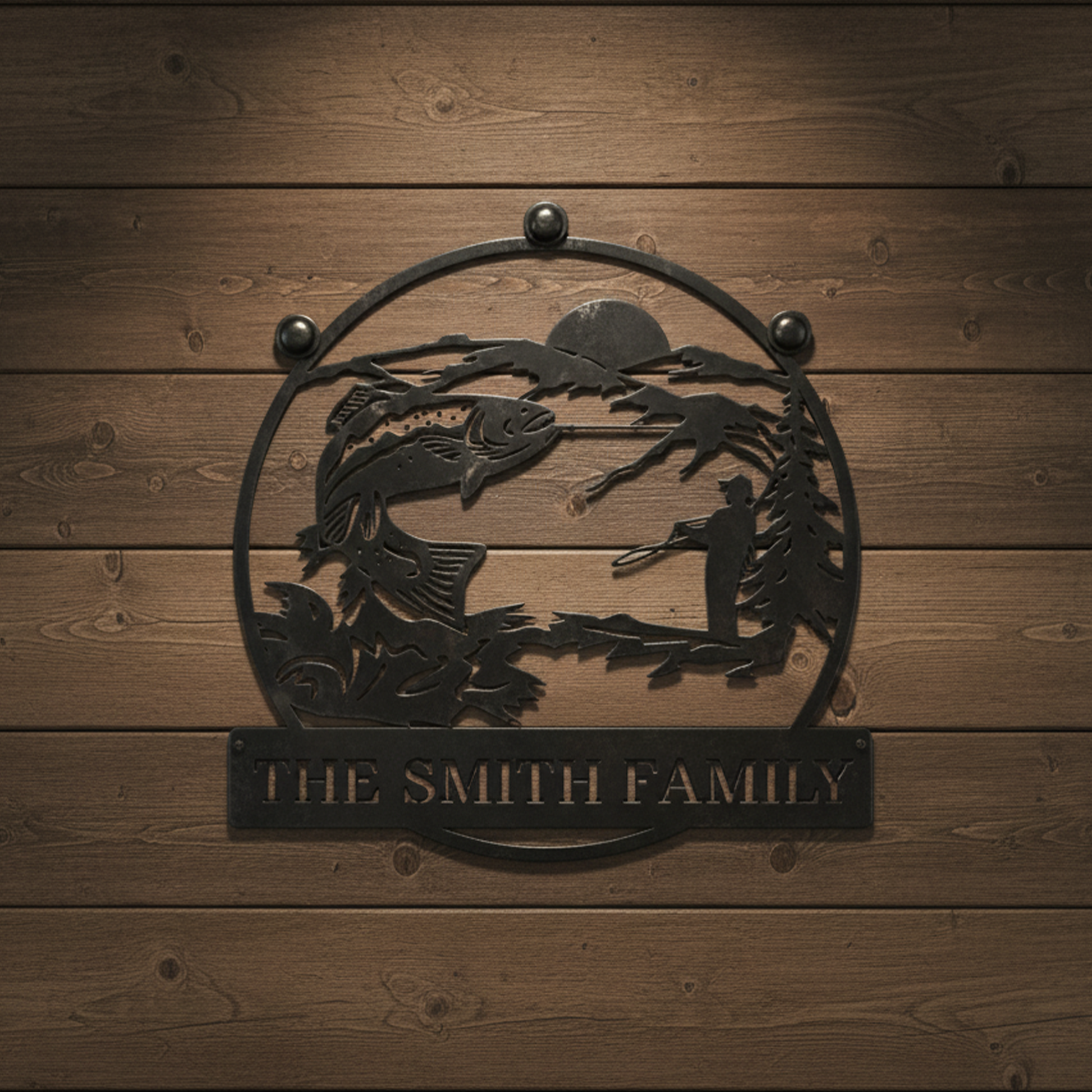 fishing wall art