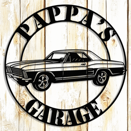 Buick Riviera metal sign