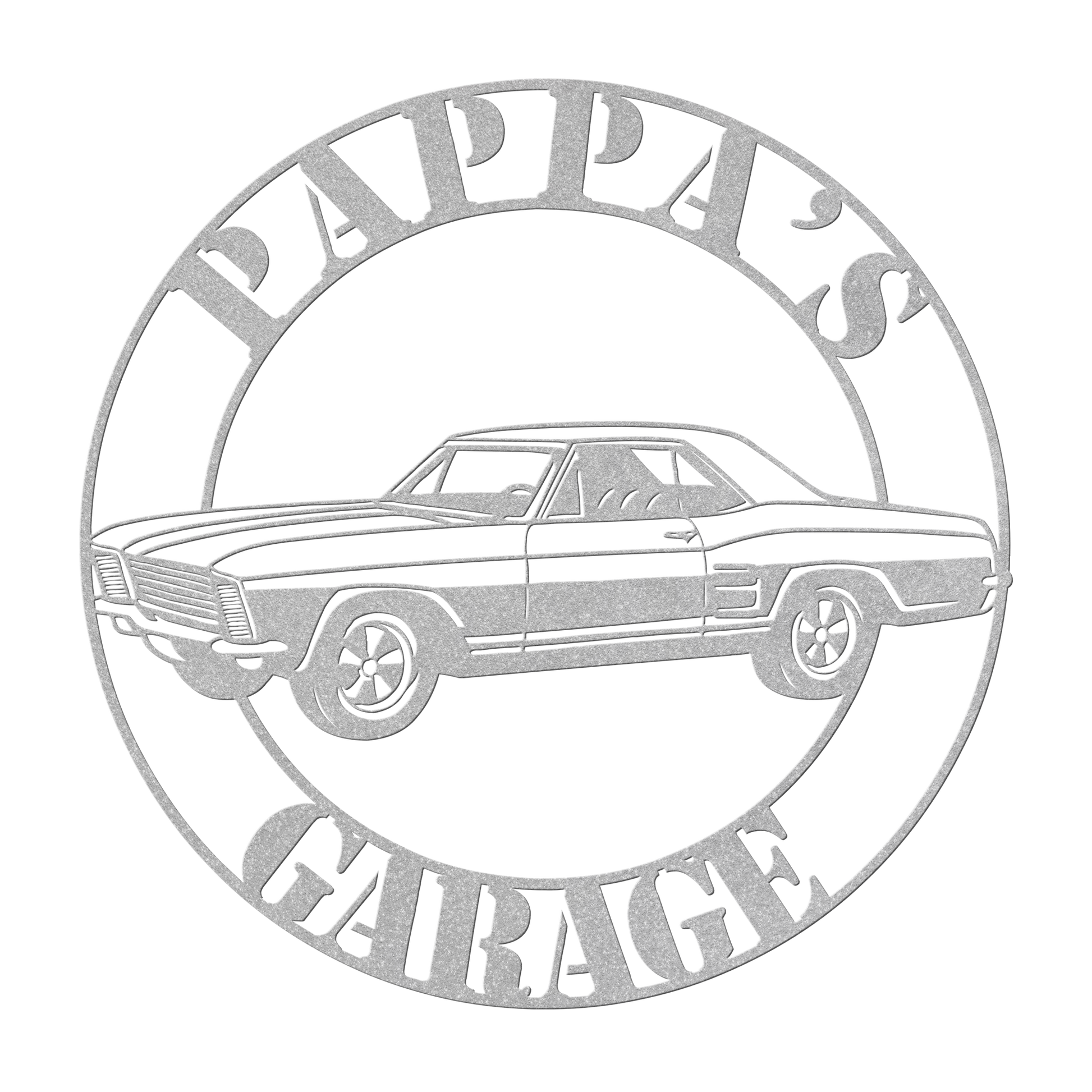 Custom Buick wall plaque