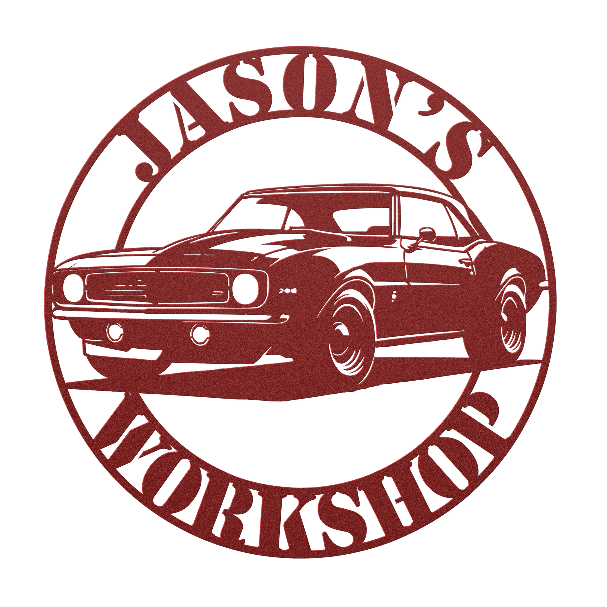 Vintage car lover wall art