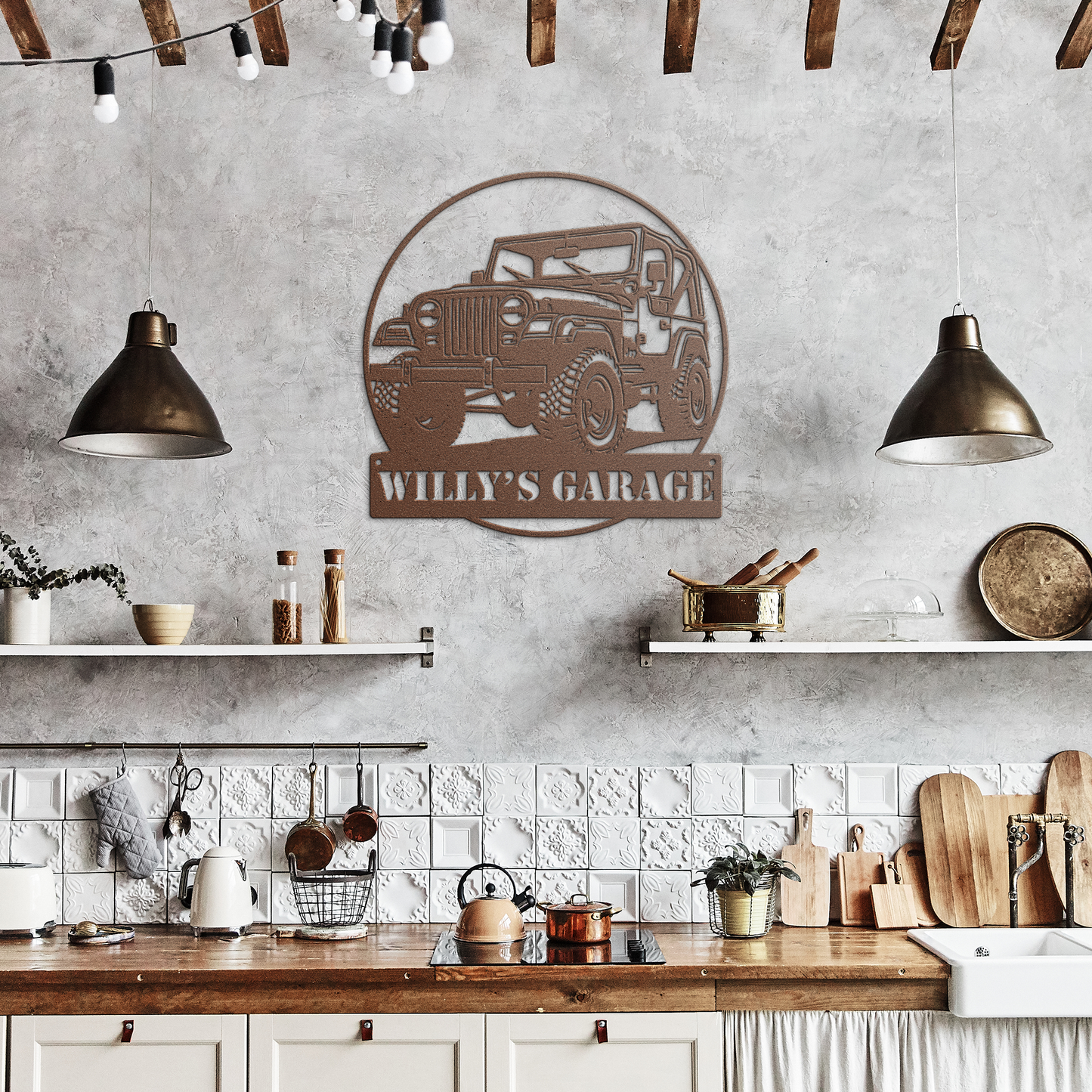 Classic_Jeep_Metal_Sign__Vintage_Off-Ro_Copper_Rustic_Kitchen_Mockup.png