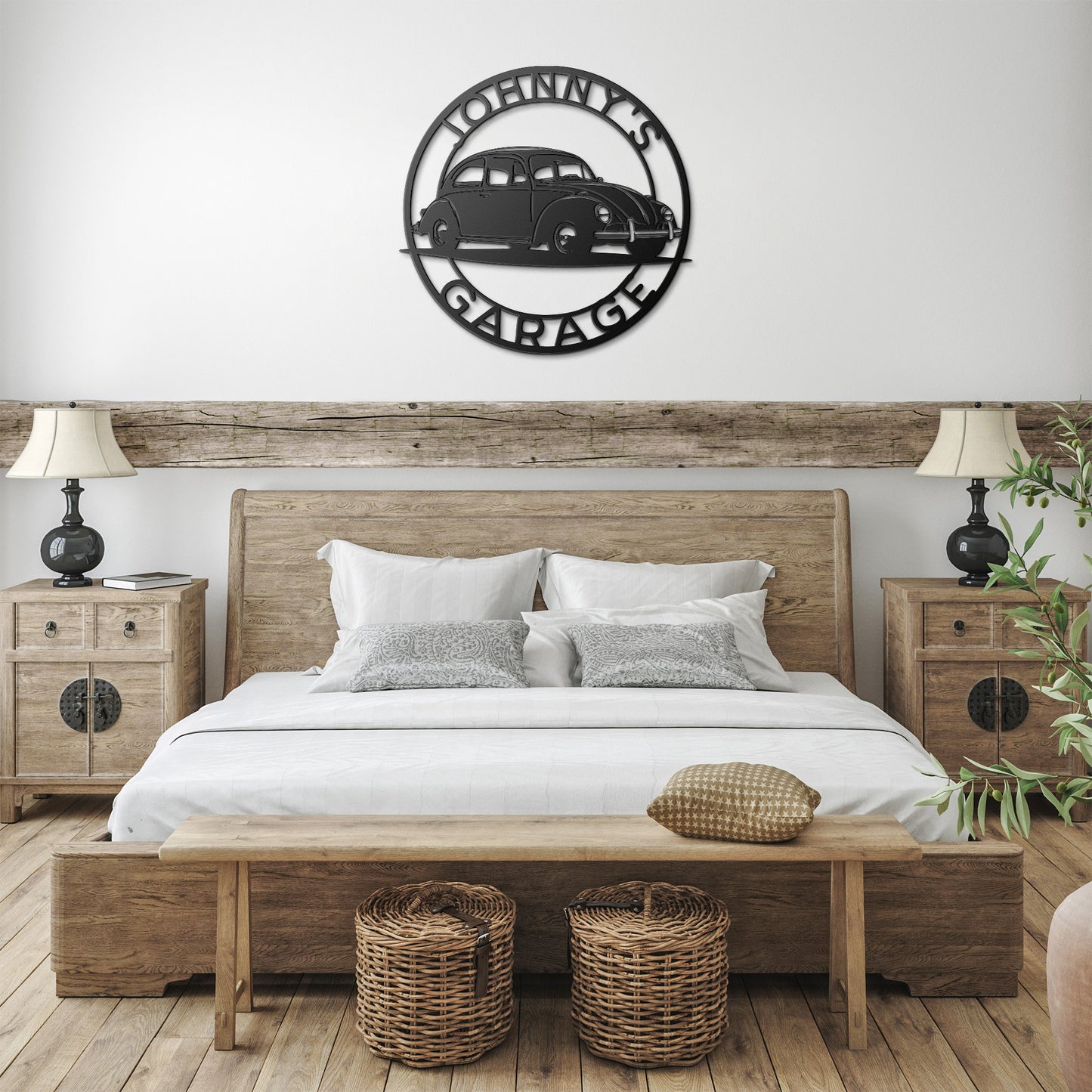 Volkswagen Beetle Metal Sign