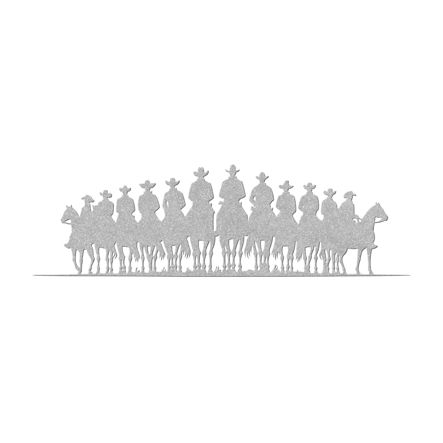 Cowboy Posse Metal Wall Art | Rustic Western Sign | Western Ranch & Man Cave Decor | Personalized Gift for Cowboy Lovers