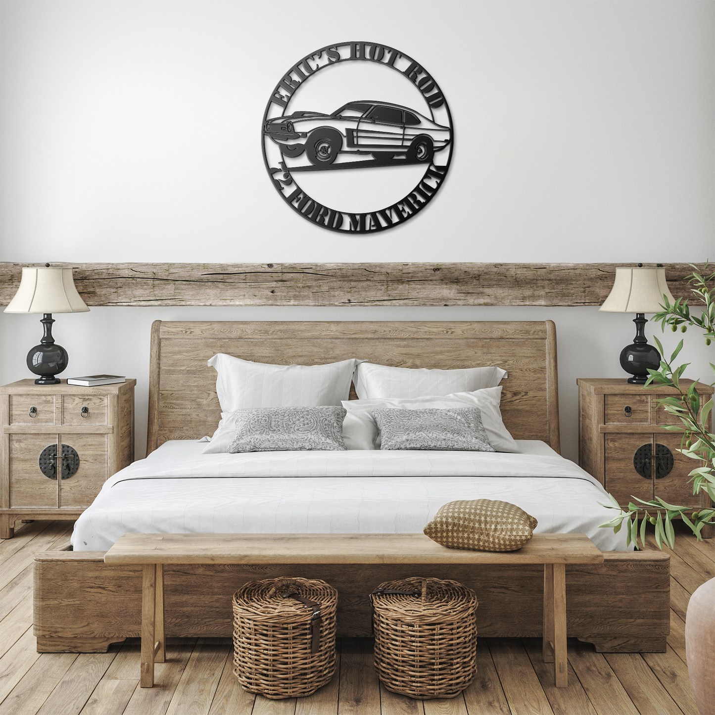 Auto shop entryways or mechanic’s bays
