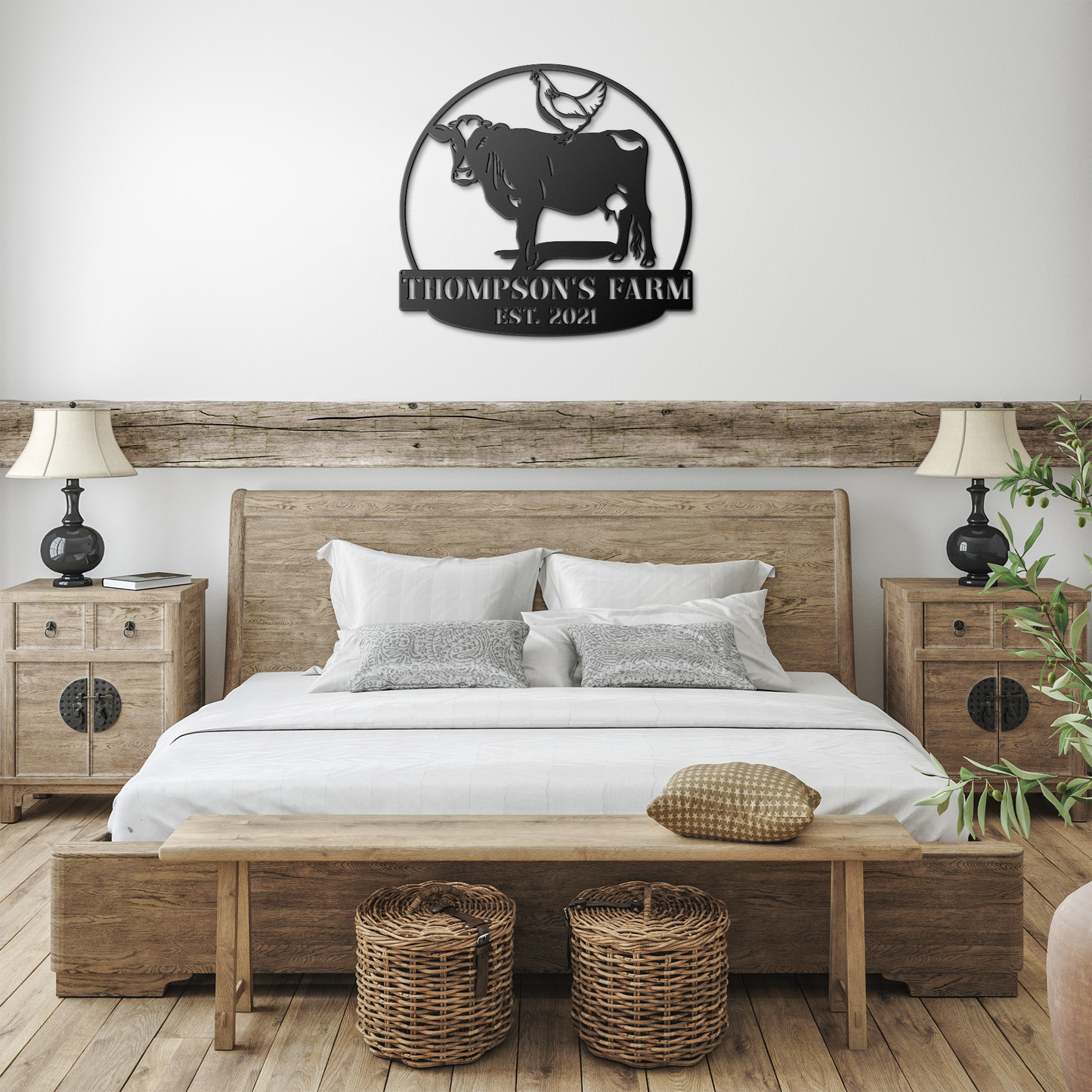 farmhouse chicken decor