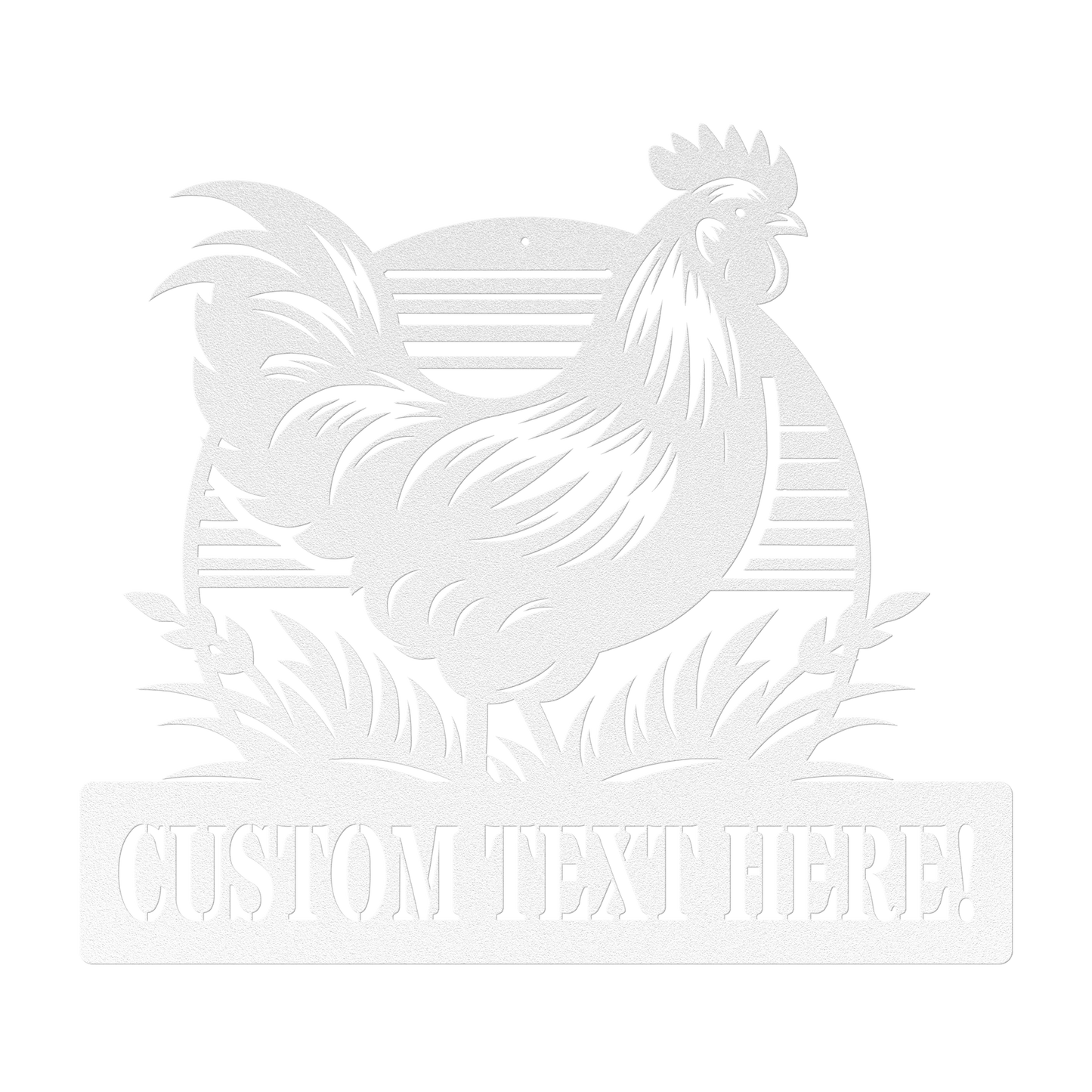 chicken coop sign
