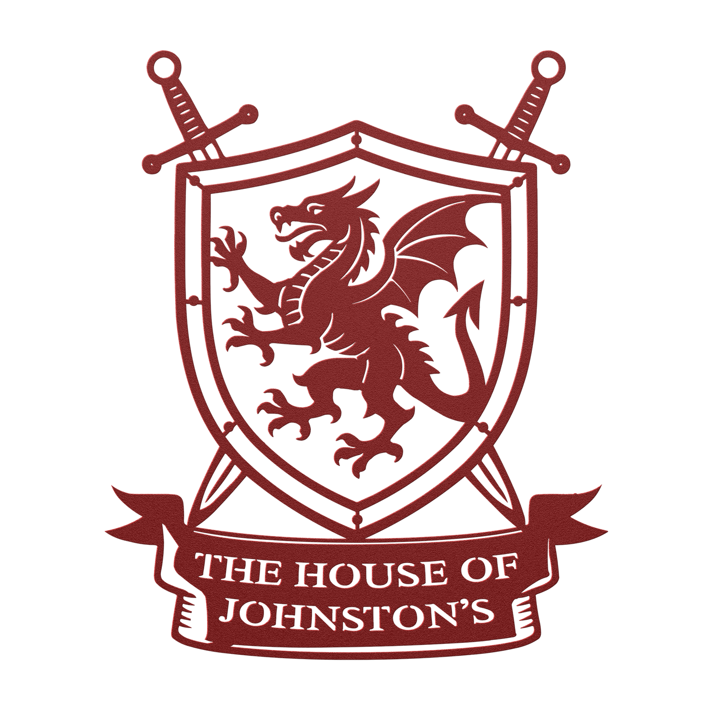 Custom_Family_Dragon_Crest_Metal_Sign___Red_Transparent_Mockup.png