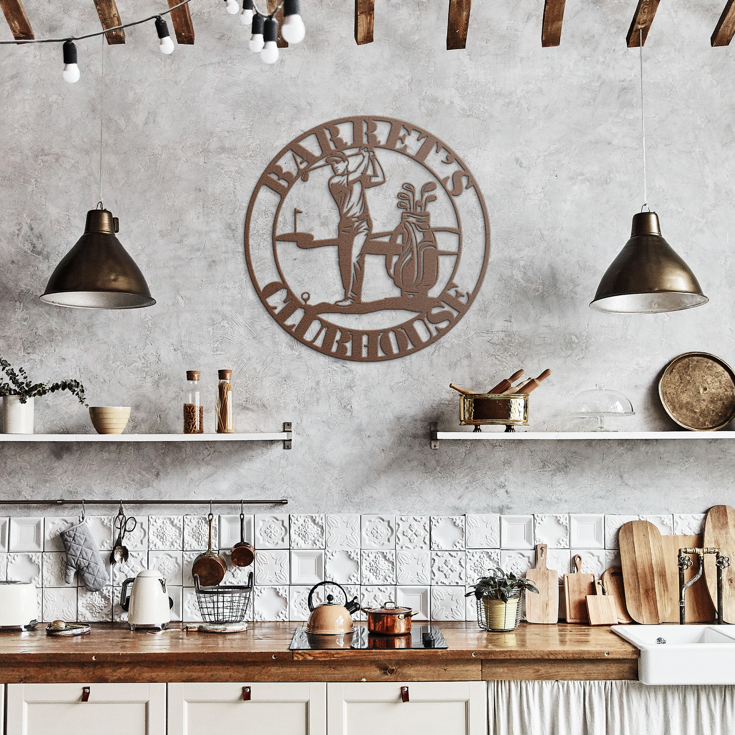 Custom_Golf_Sign__Personalized_Golf_Nam_Copper_Rustic_Kitchen_Mockup.png