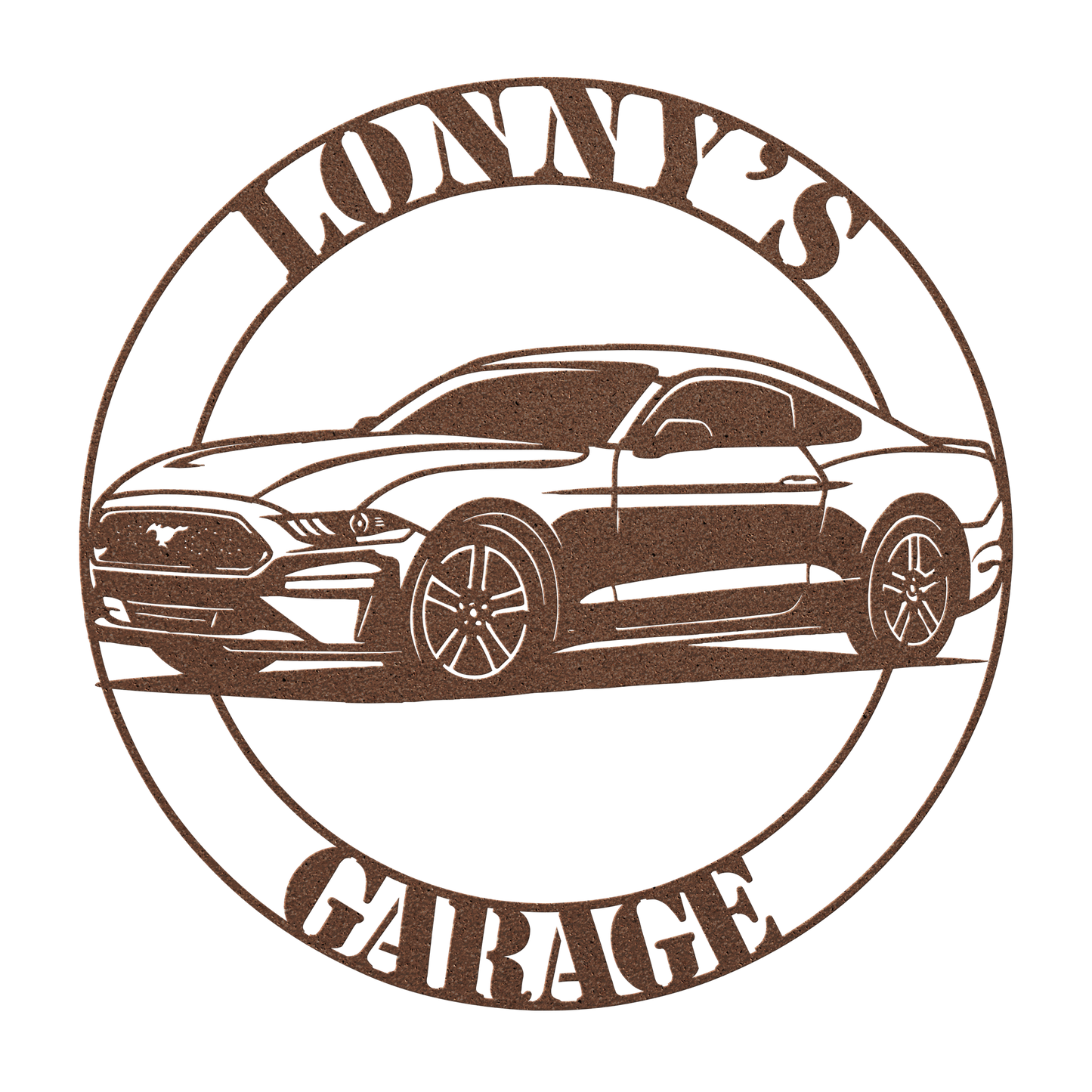 ford mustang sign