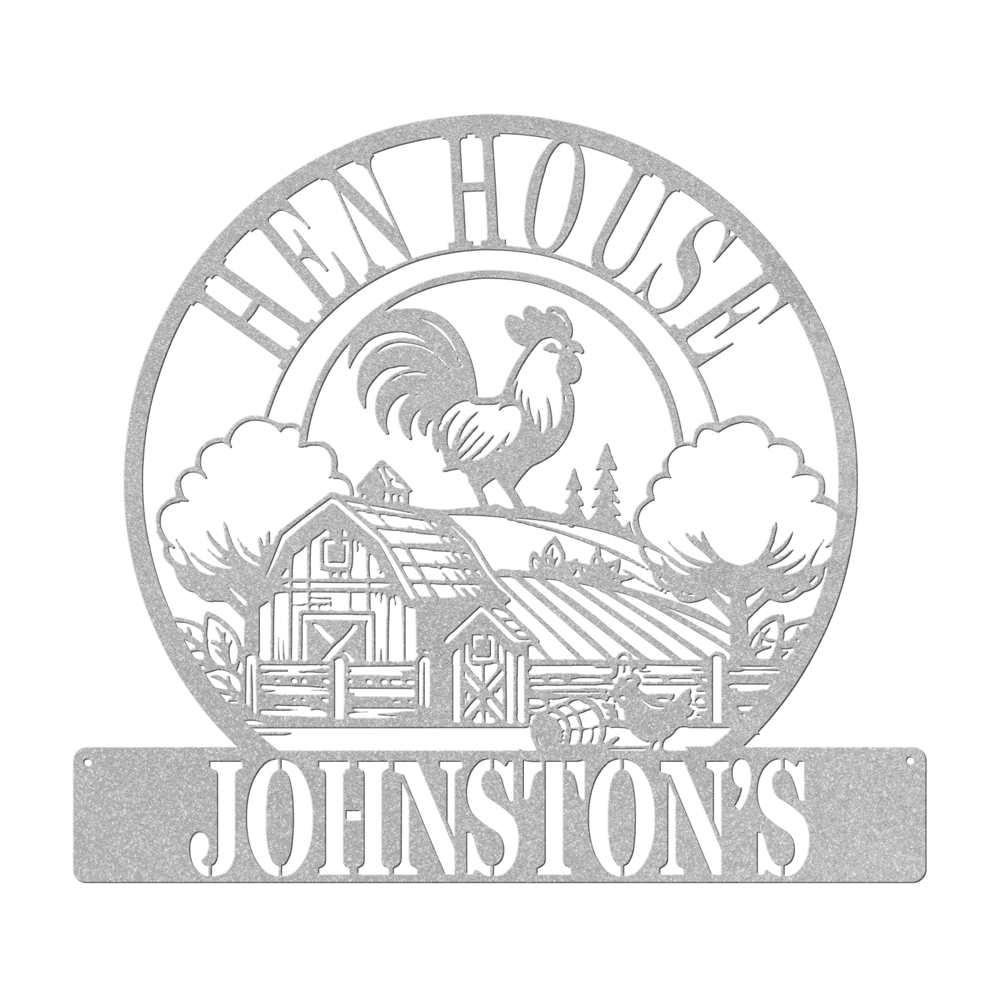 custom chicken sign