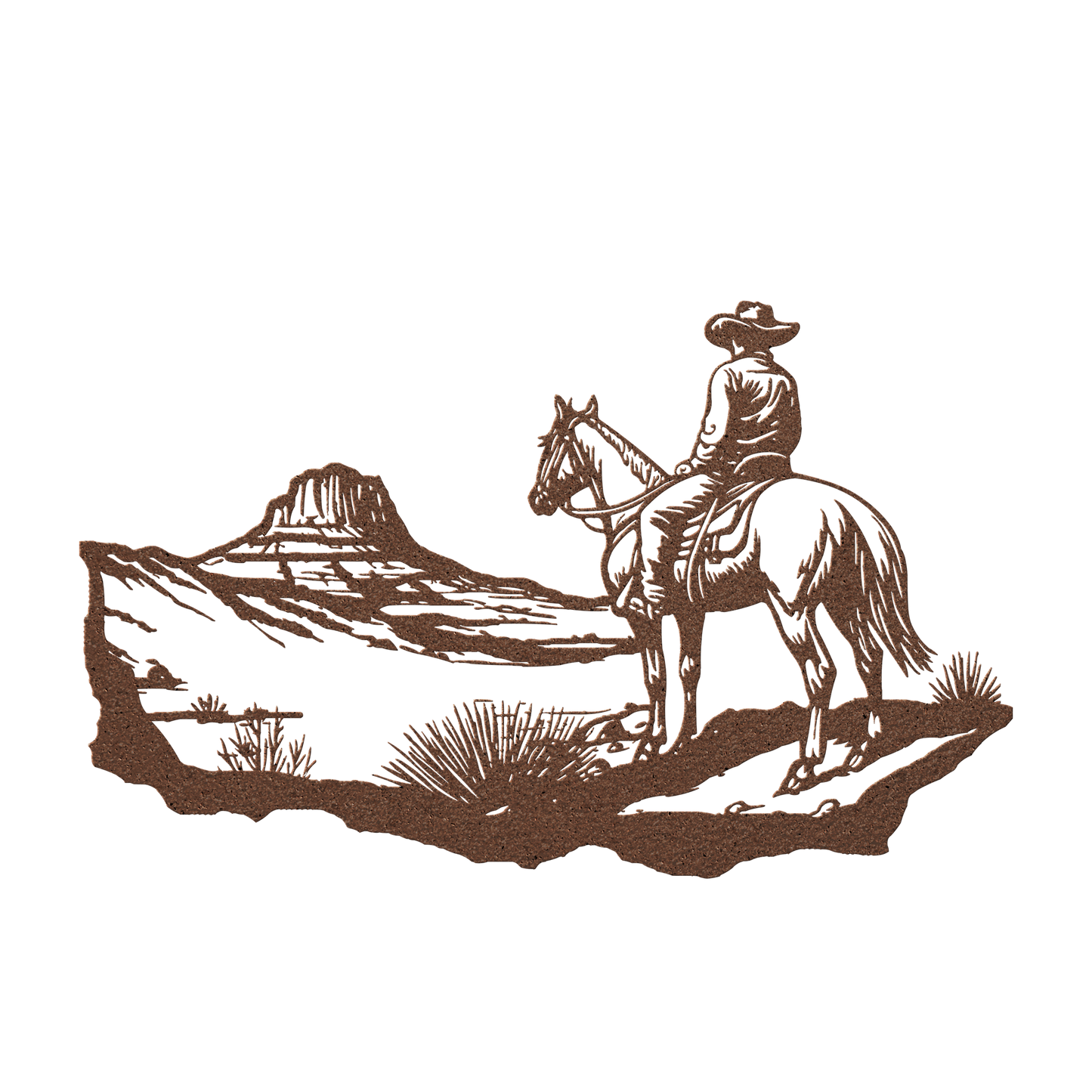 cowboy wall art