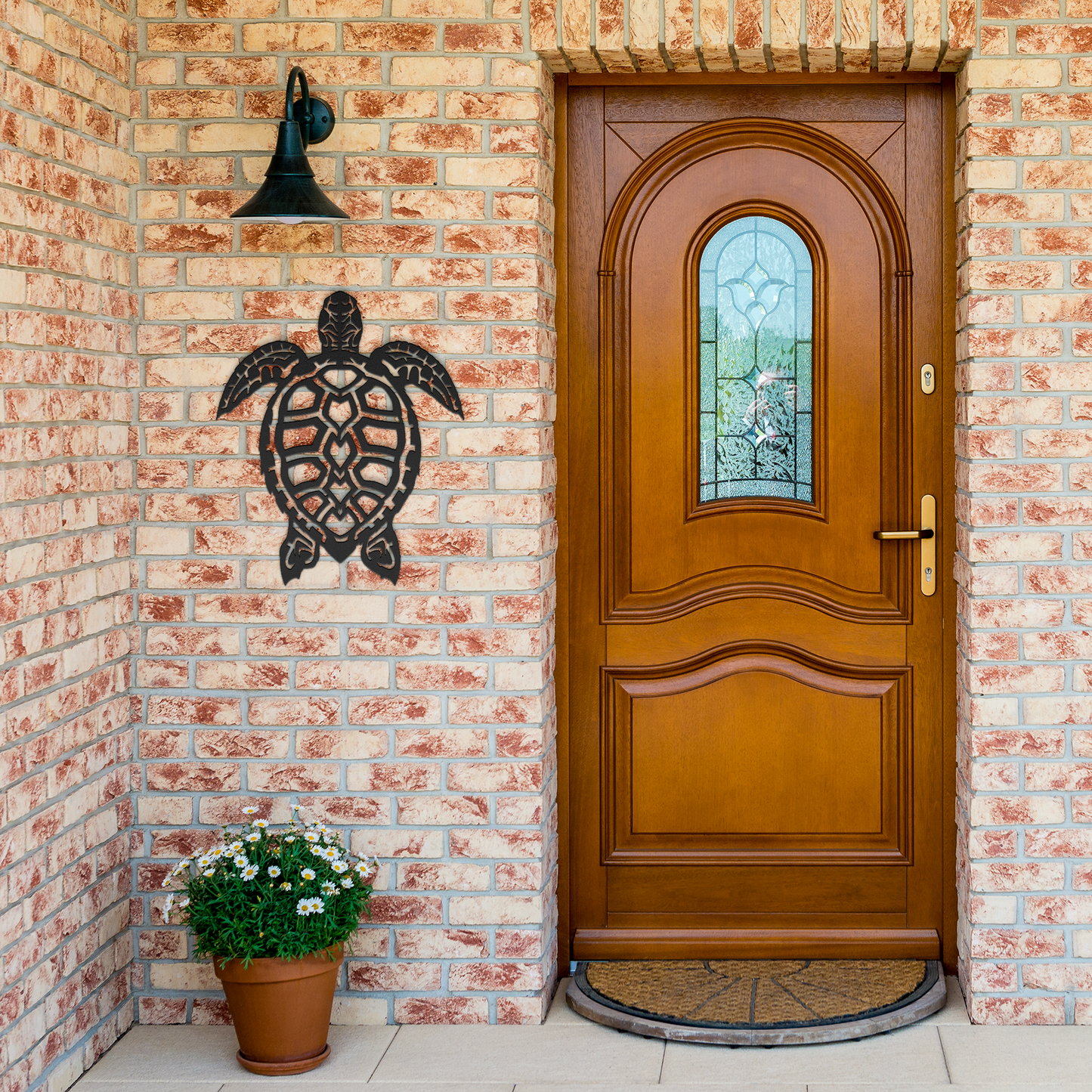Metal_Sea_Turtle_Wall_Art_Sea_Turtle_Wa_Black_Brick_Entrance_Mockup.png