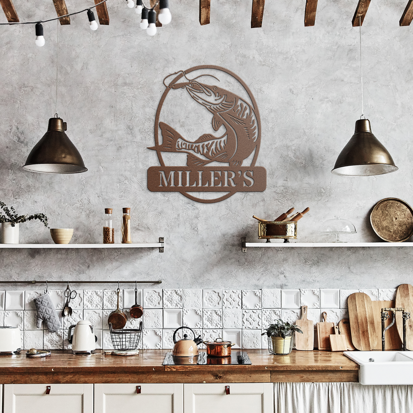 Muskie_Fishing_Metal_Outdoor_Sign__La_Copper_Rustic_Kitchen_Mockup.png