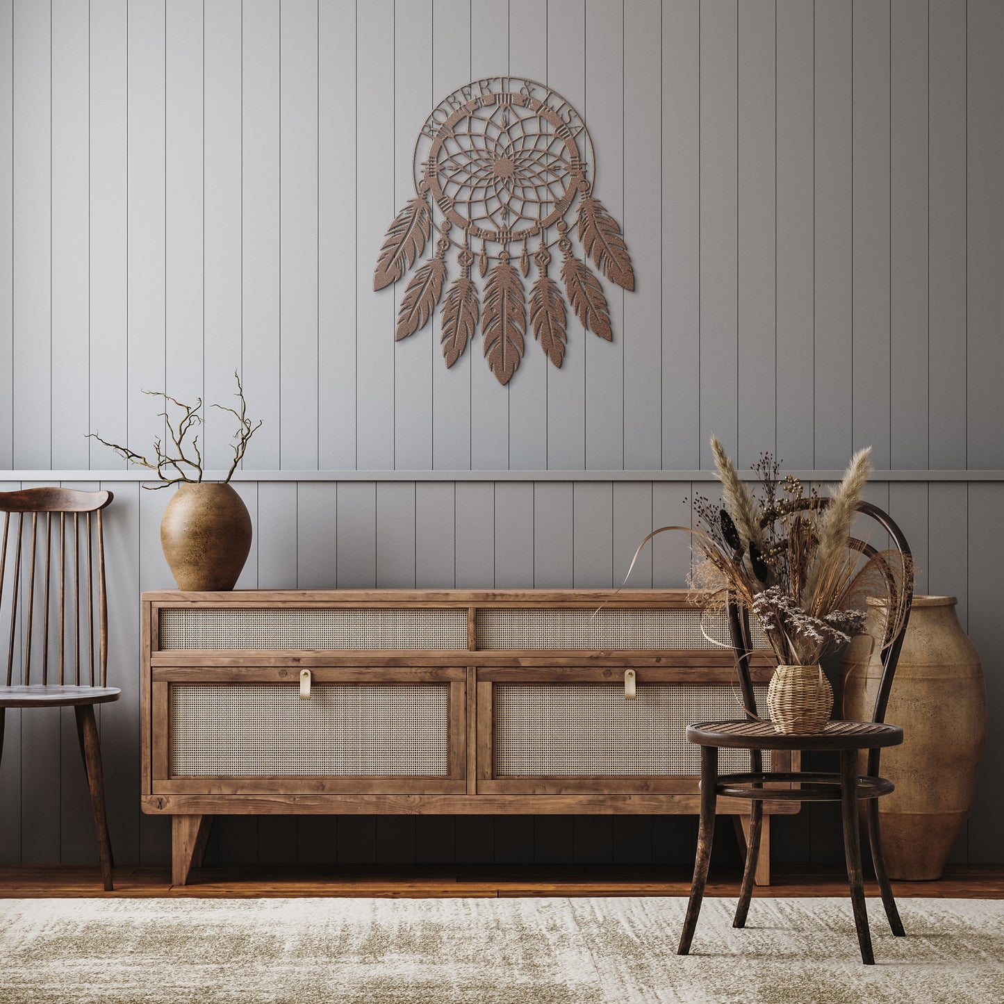Native American Dreamcatcher Metal Sign Personalized Gift