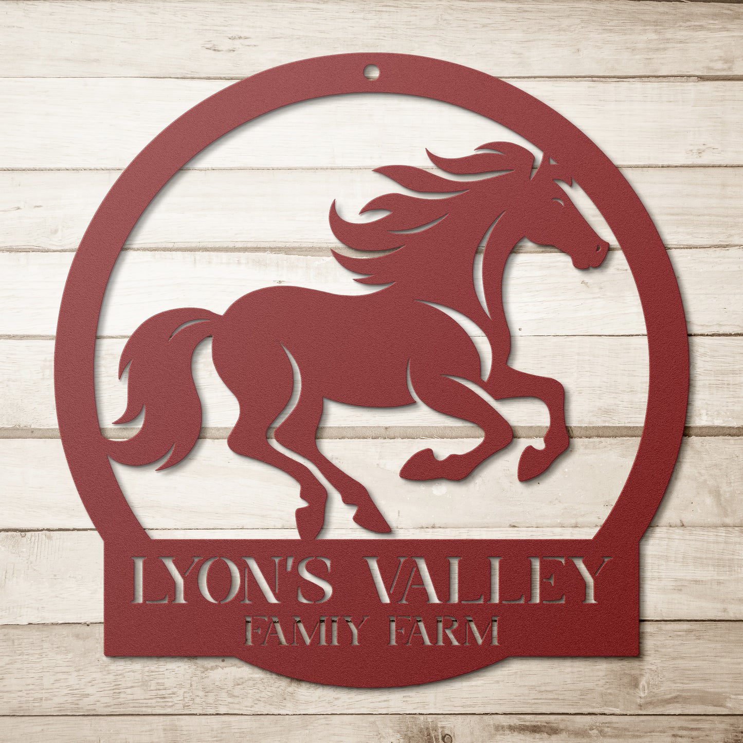 Horse Ranch Sign