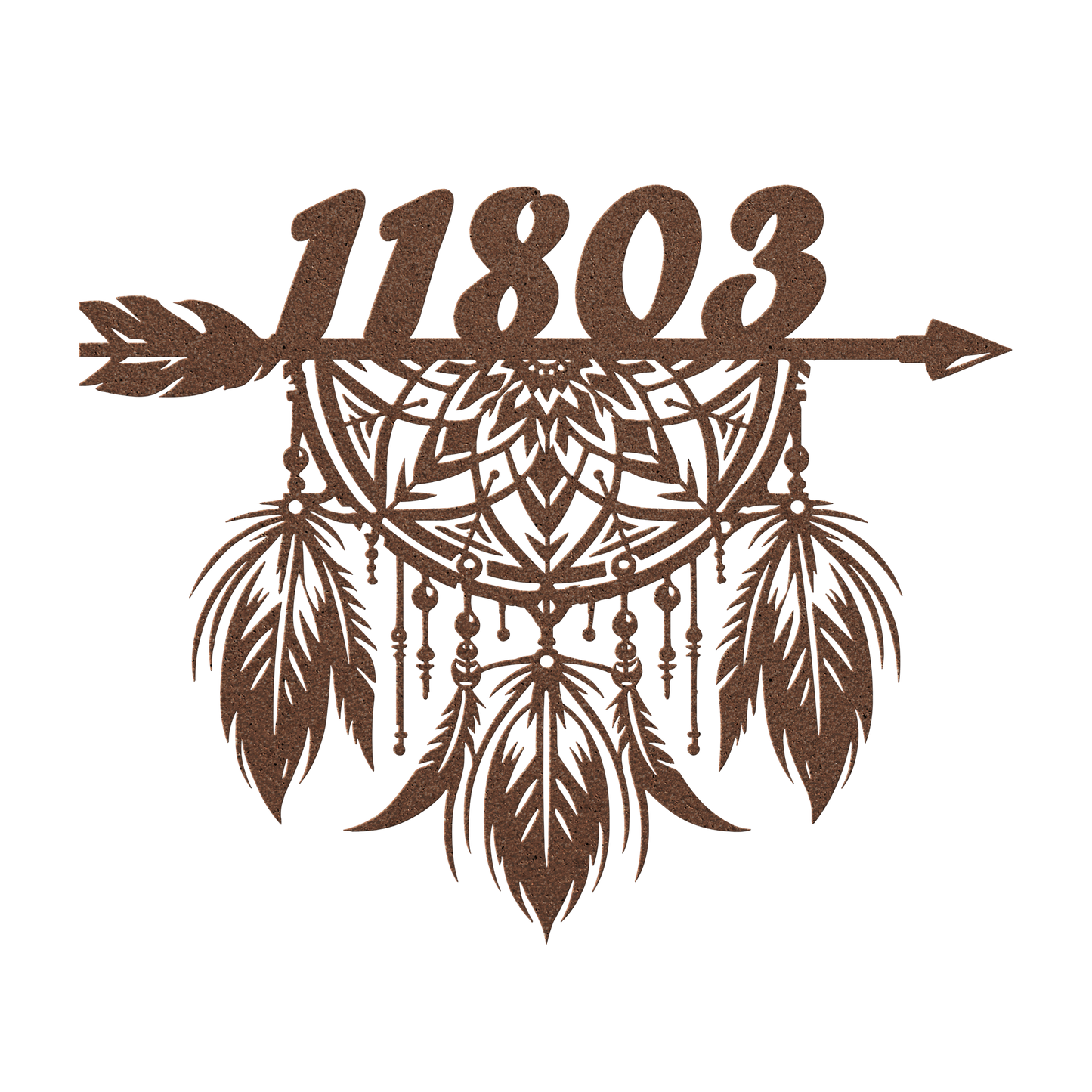 house number sign