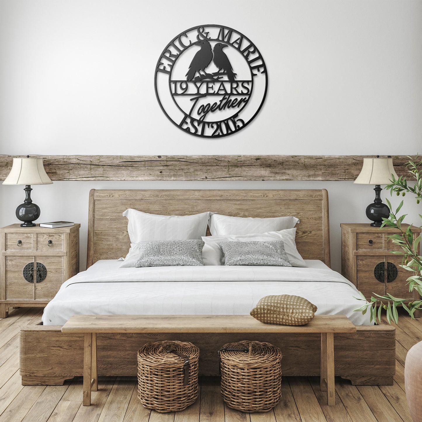 Custom raven wall art
