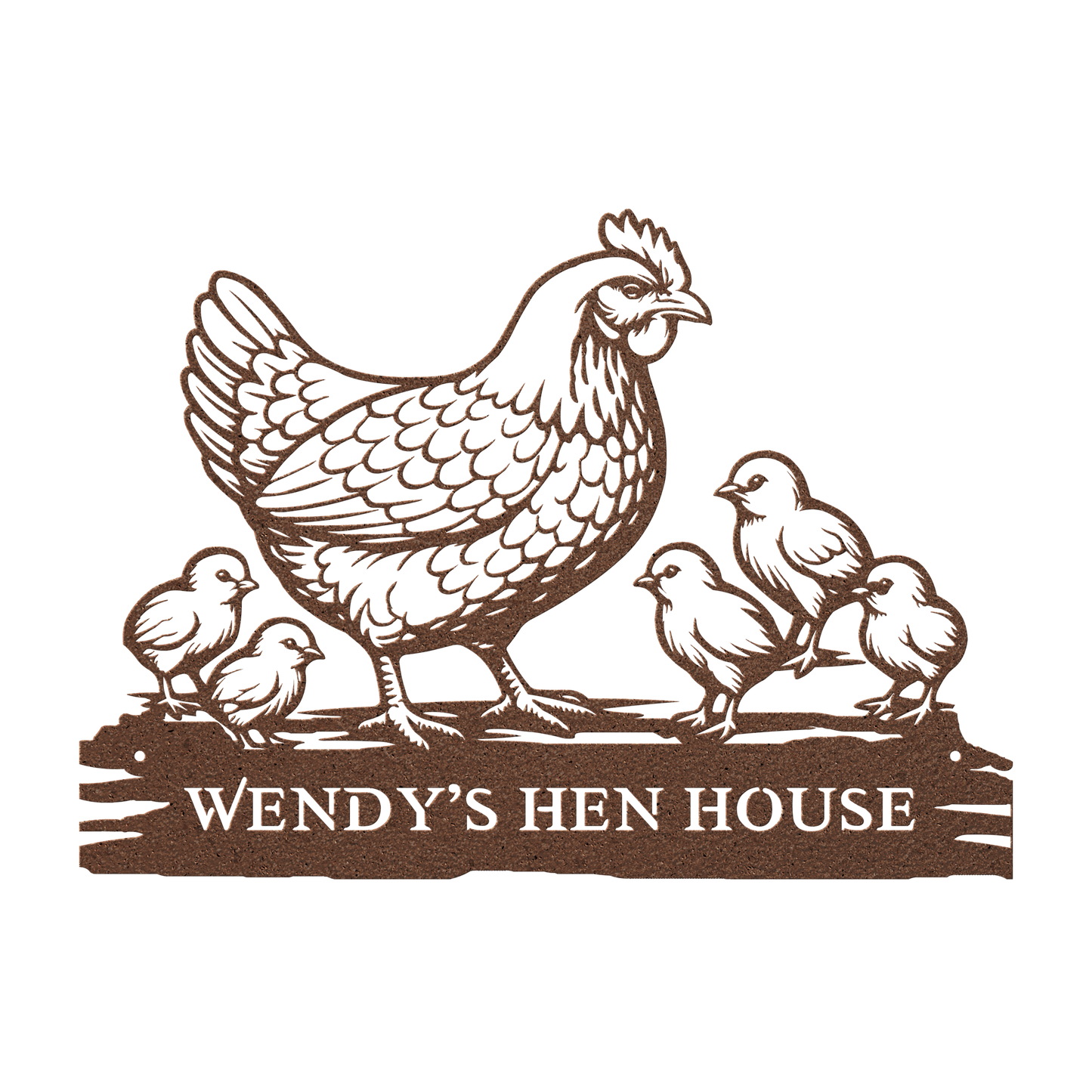 Chicken coop sign