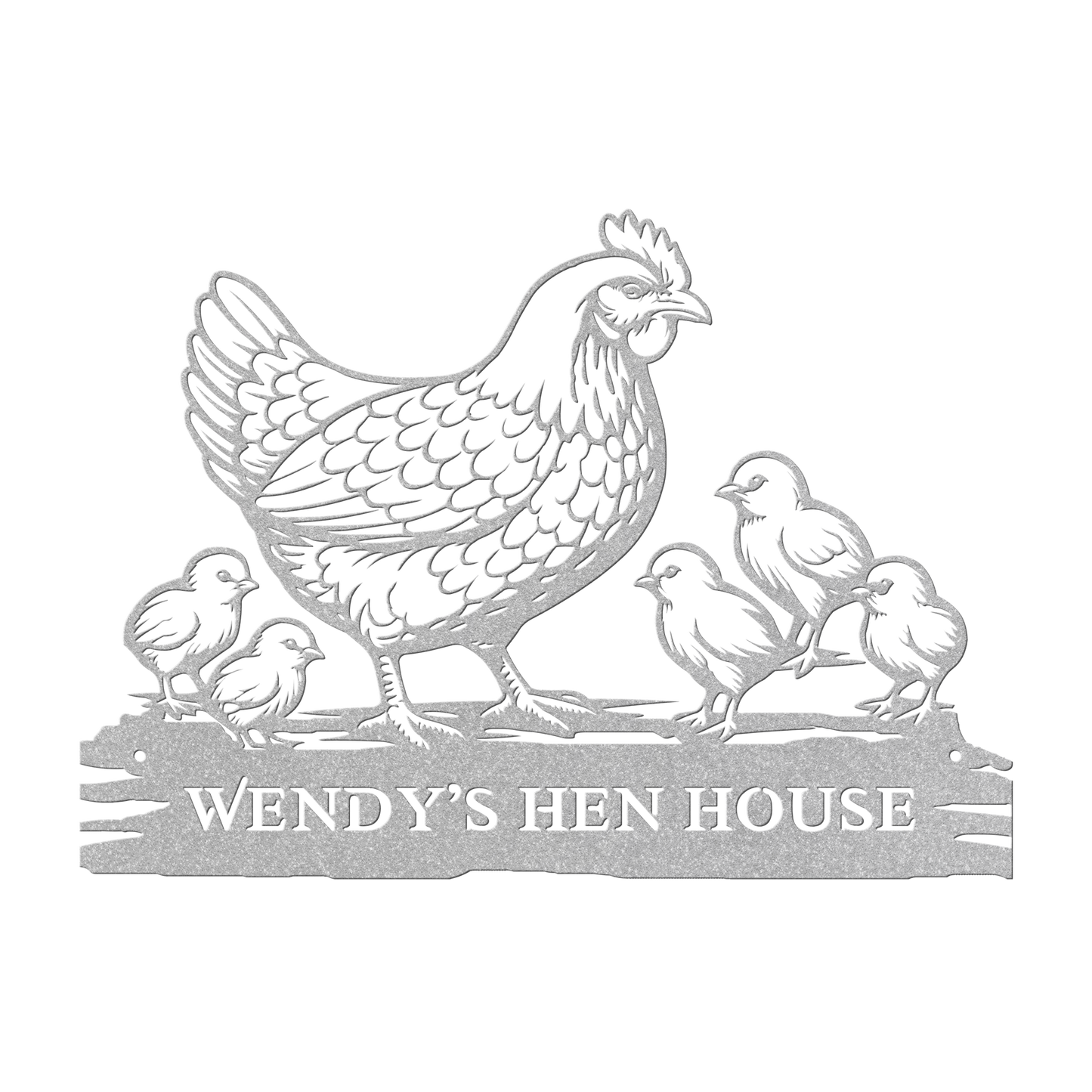 chicken coop sign