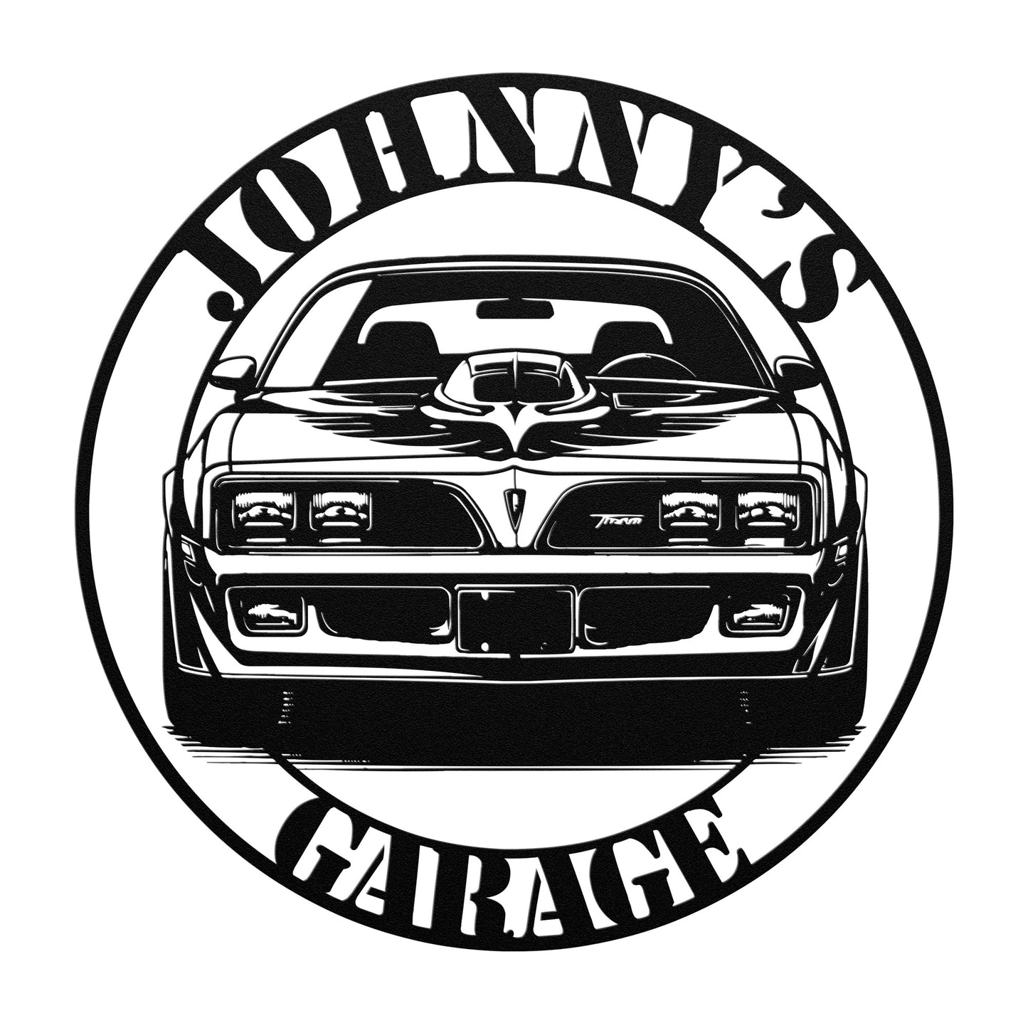 Trans Am Metal Sign