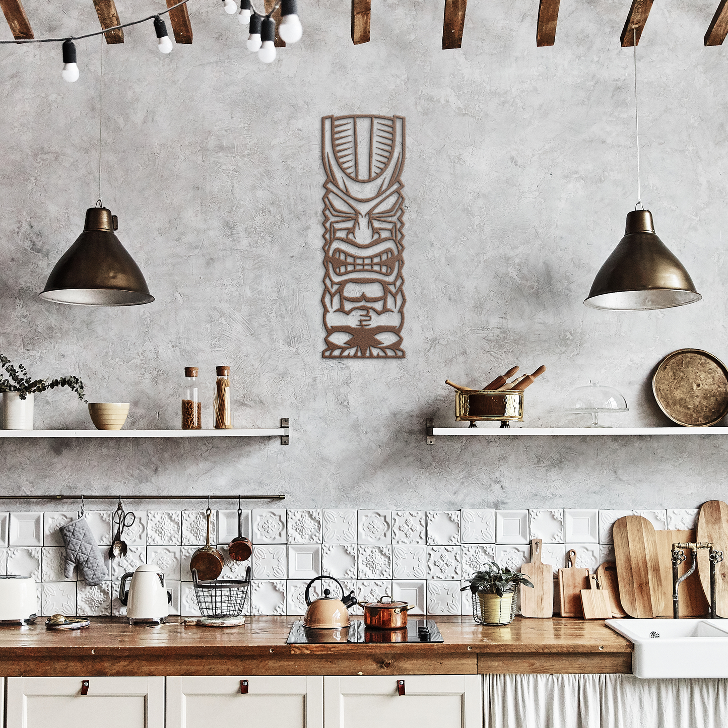 Tiki_Metal_Garden_Sign__Tiki_God_Outd_Copper_Rustic_Kitchen_Mockup.png