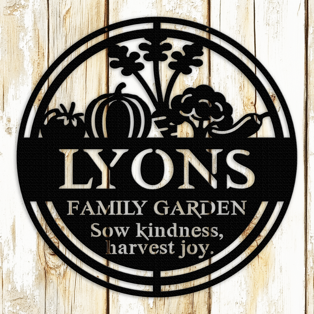 Custom garage or office sign