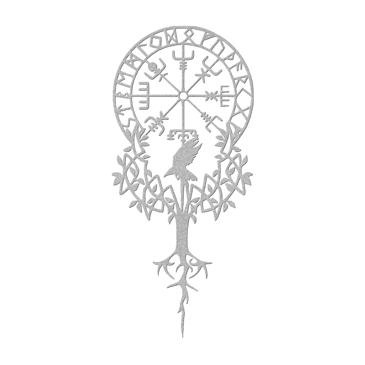 raven metal art
