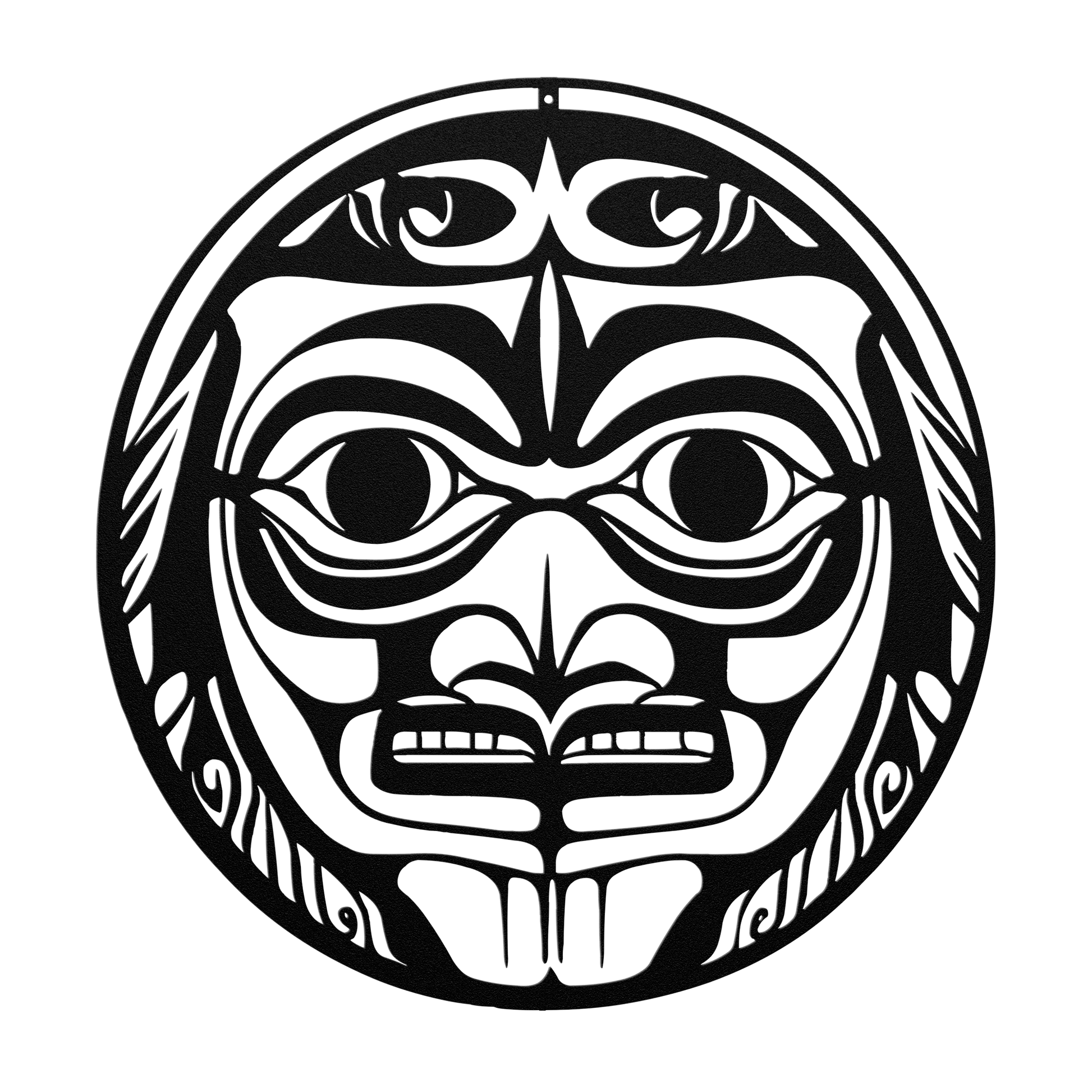 Alaskan_Native_Mask_Metal_Sign__Custom__Black_Transparent_Mockup.png