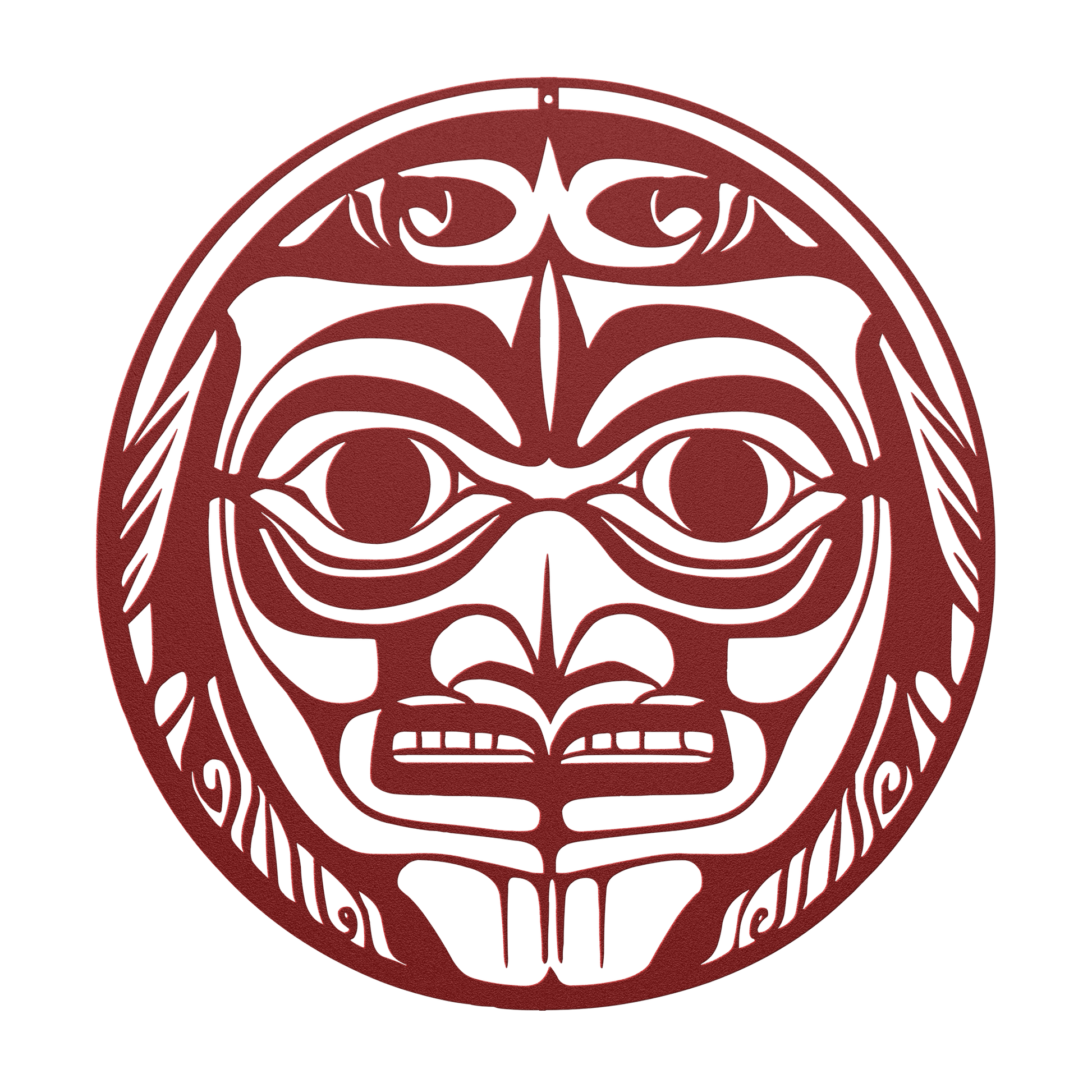 Alaskan_Native_Mask_Metal_Sign__Custom__Red_Transparent_Mockup.png