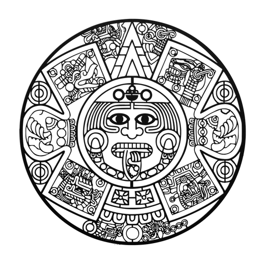 Aztec_Mayan_Mexican_Calendar_Metal_Wall__Black_Transparent_Mockup.png