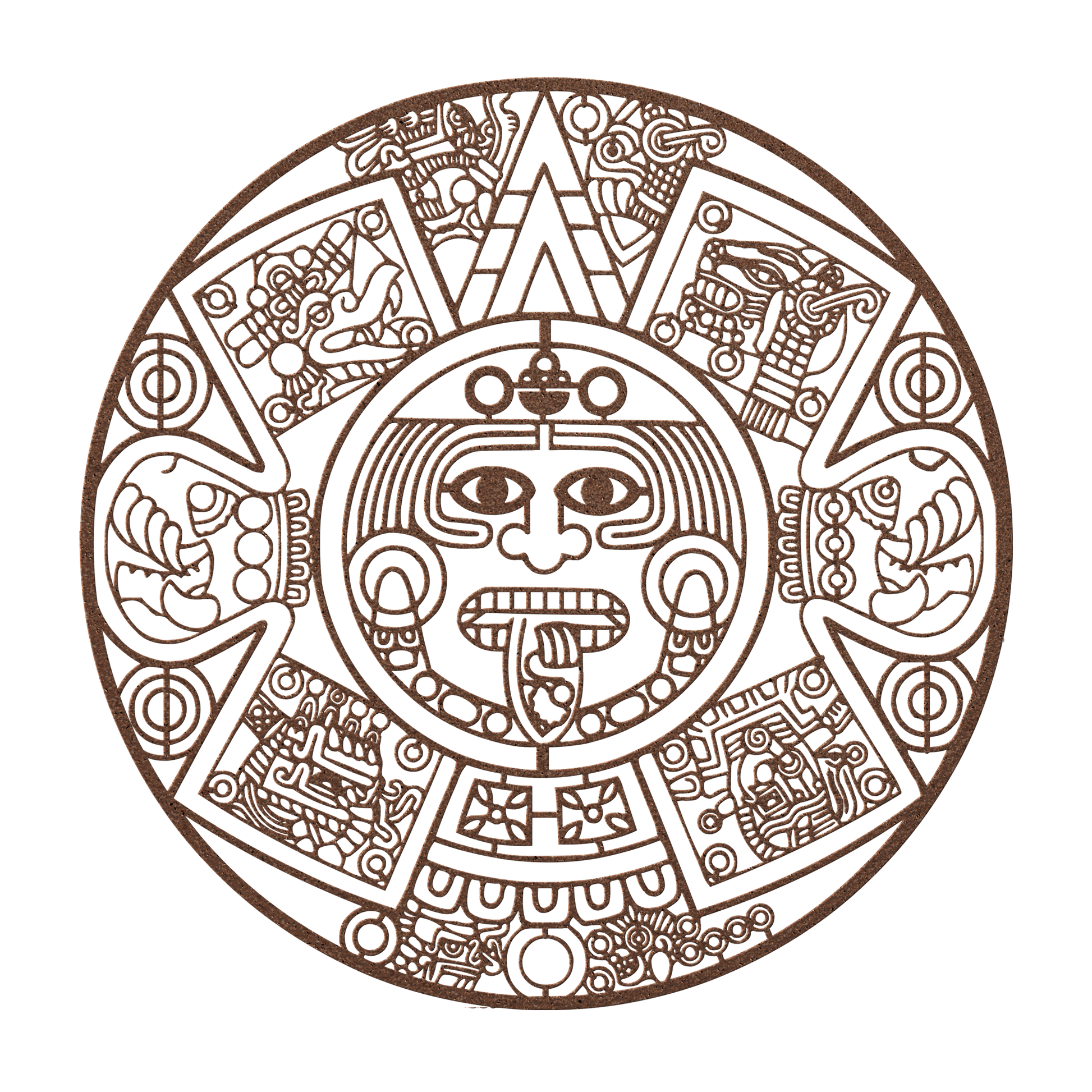 Aztec_Mayan_Mexican_Calendar_Metal_Wall__Copper_Transparent_Mockup.png