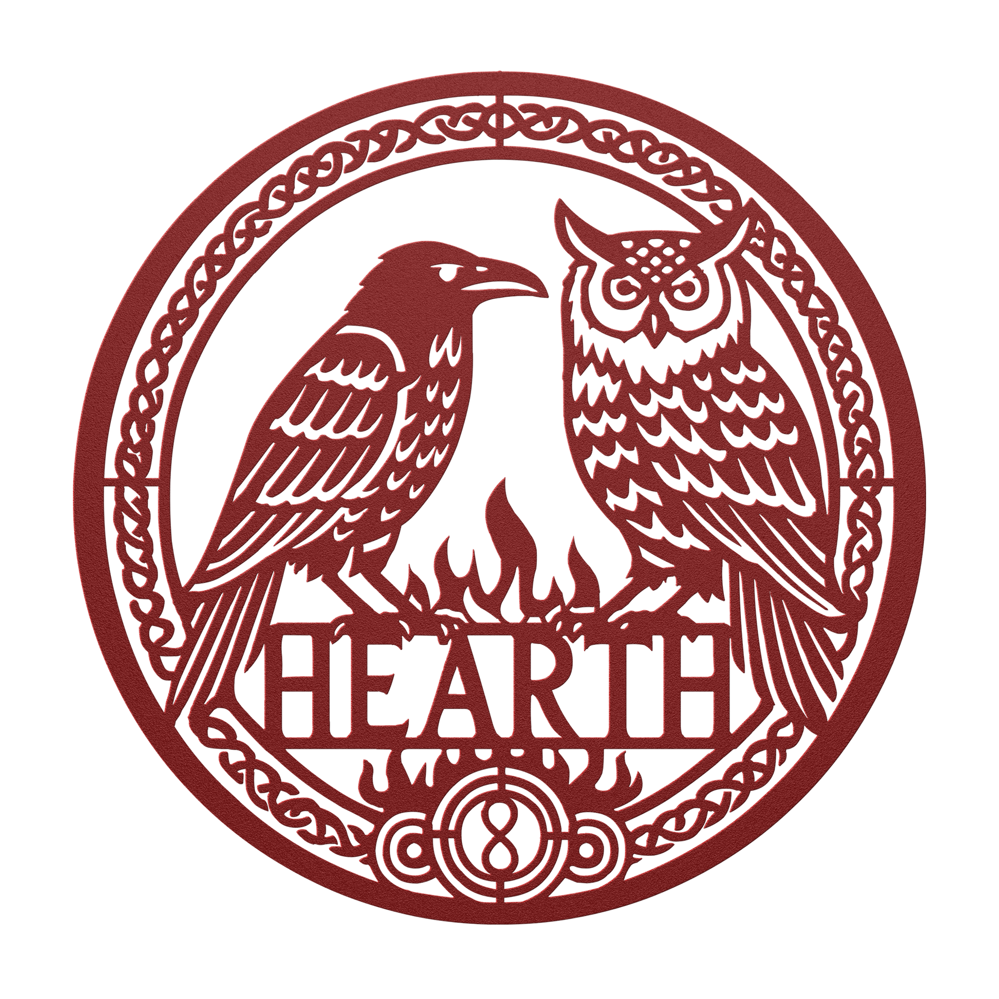 Rustic handmade hearth decor USA