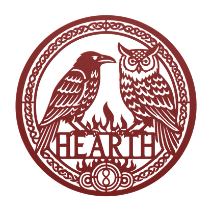 Rustic handmade hearth decor USA