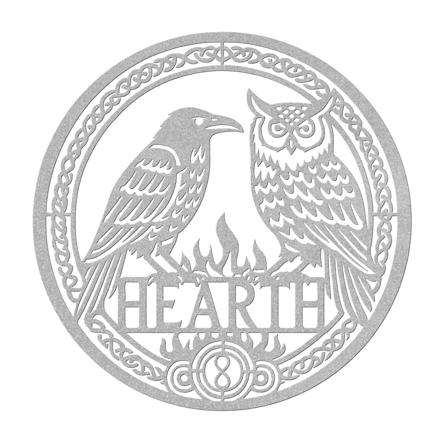 Celtic_Raven__Owl_Hearth_Metal_Sign__Silver_Transparent_Mockup.png