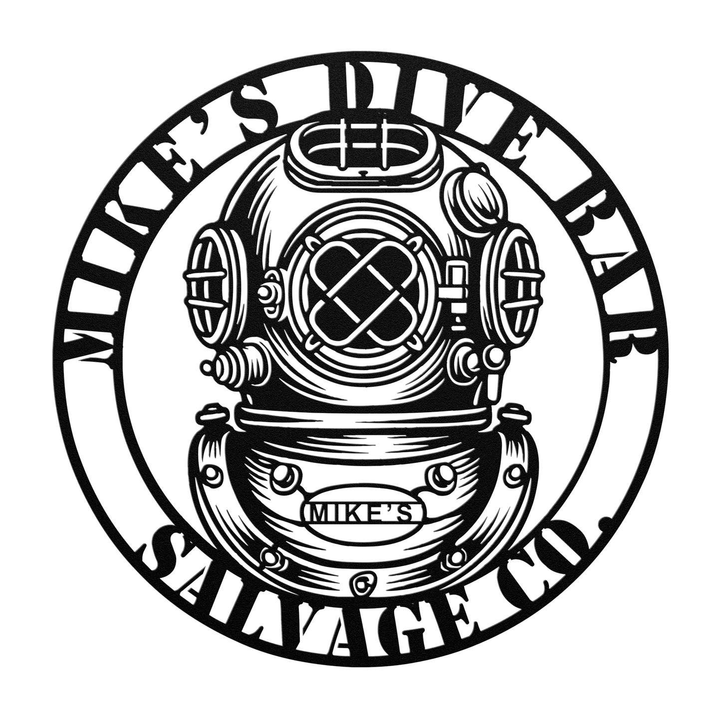 Coastal metal wall hanging USA