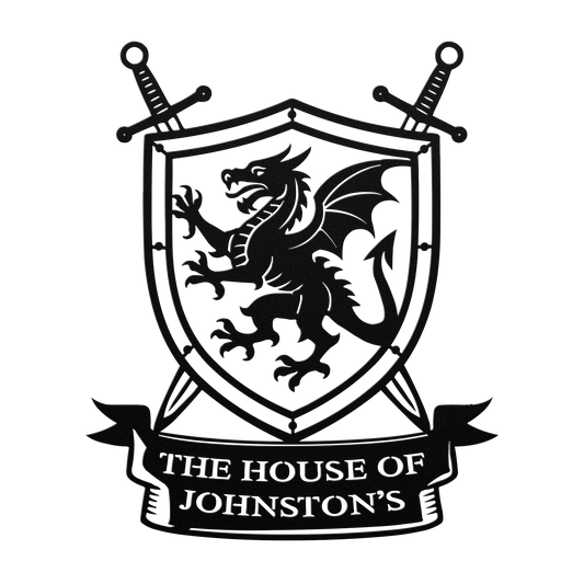 Custom_Family_Dragon_Crest_Metal_Sign___Black_Transparent_Mockup.png