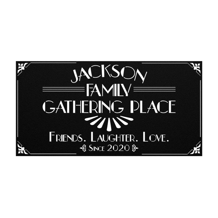 Custom Metal Garage Signs Personalized Steel Wall Art | Metal Art Signs
