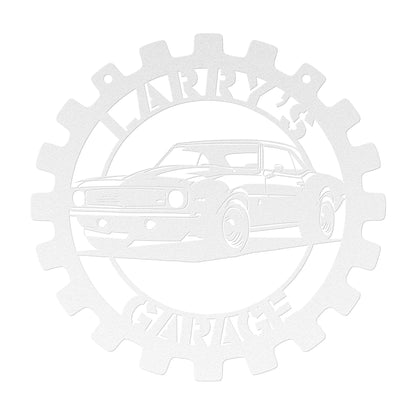 Custom Muscle Car Metal Wall Art