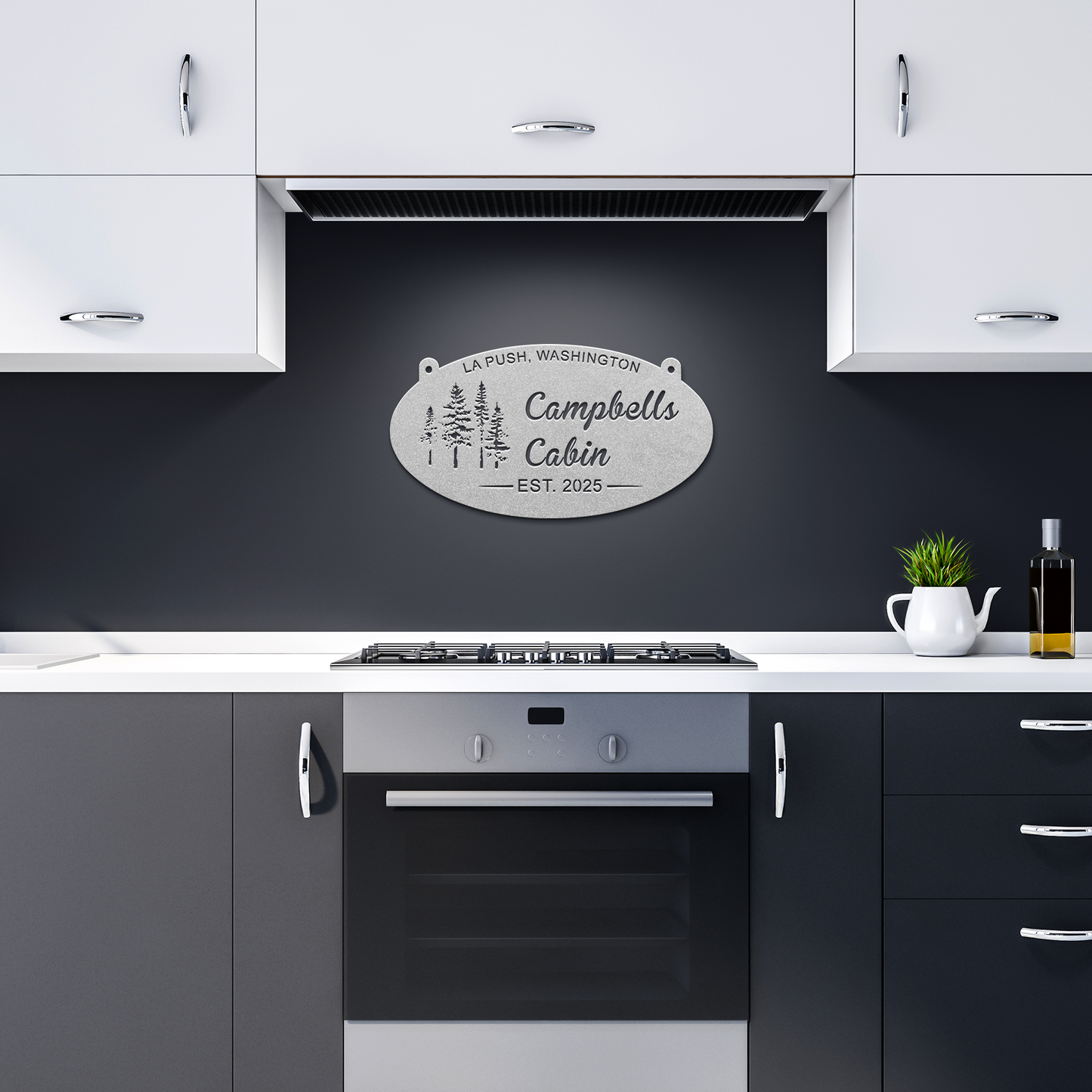 Custom_Oval_Metal_Evergreen_Sign_Persona_Silver_Dark_Kitchen_Mockup.png_15560085