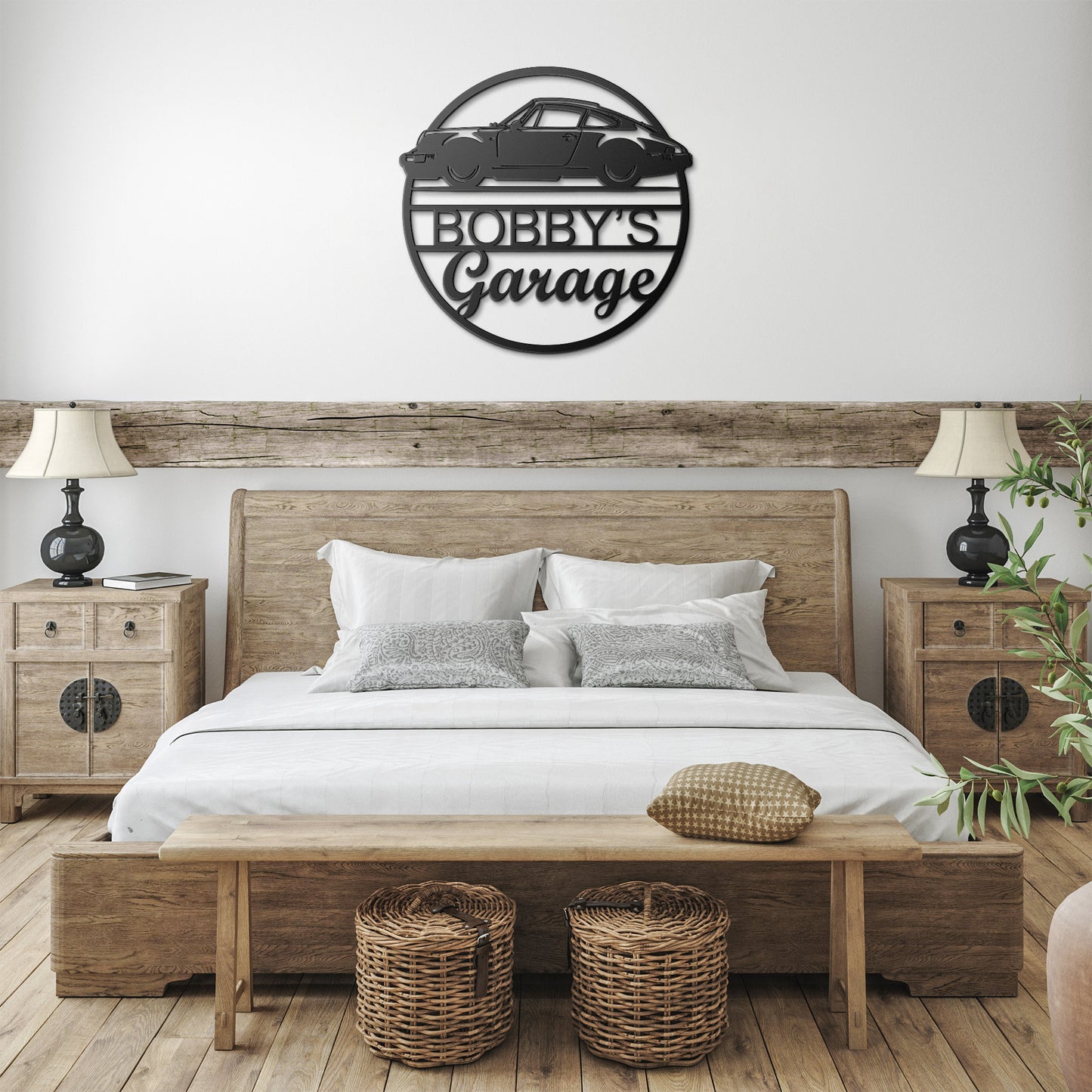 Porsche 911 Metal Wall Art