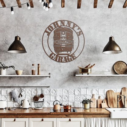 Diesel_Train_Custom_Hobby_Metal_Sign__Copper_Rustic_Kitchen_Mockup.png