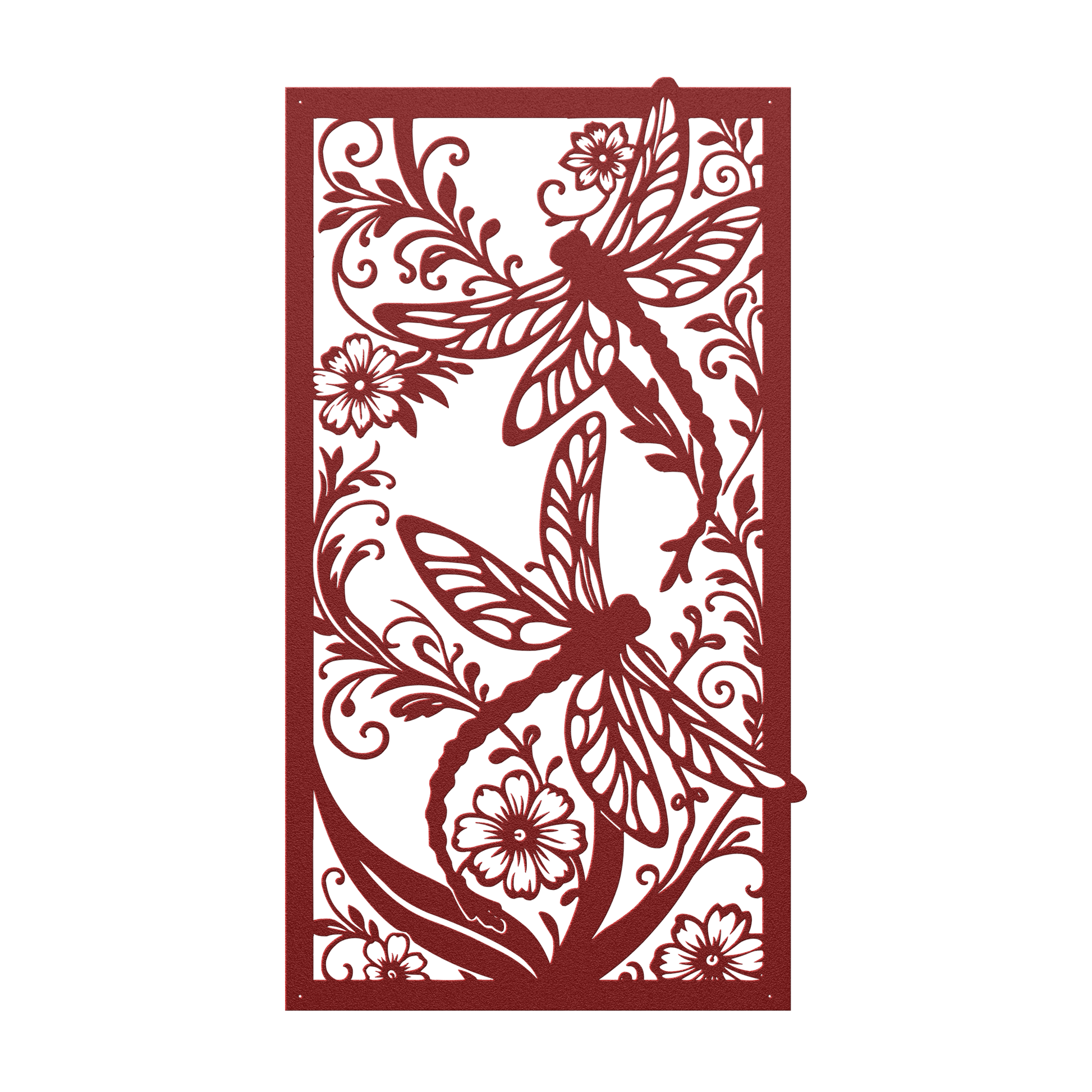 dragonfly wall art metal