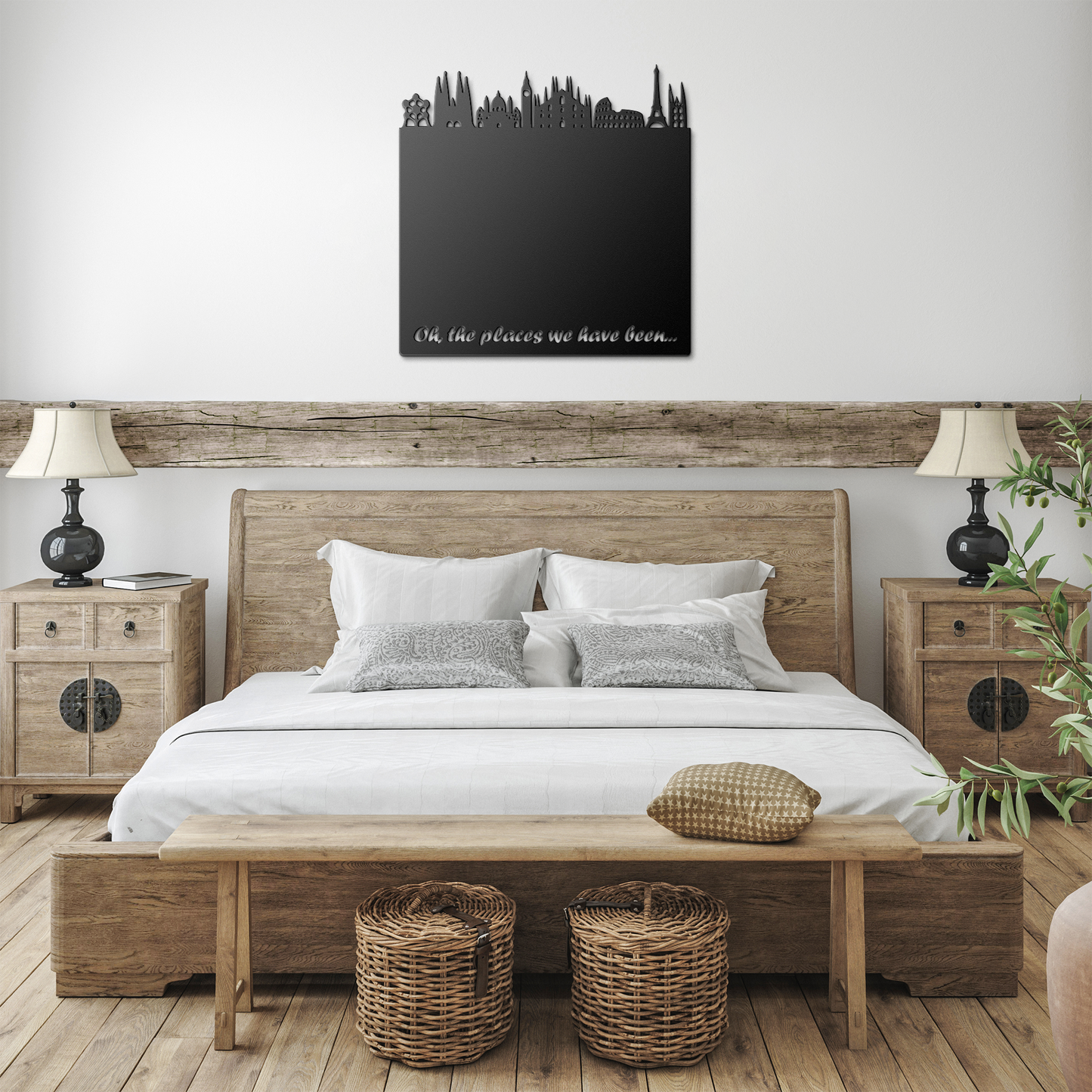 travel souvenir organizer board for home wall decor