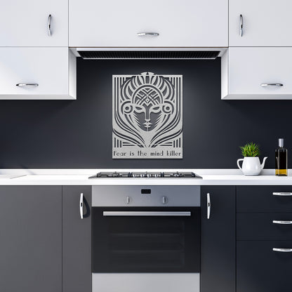Fear is the Mind Killer Metal Wall Art