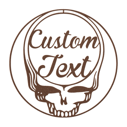 psychedelic metal wall decor