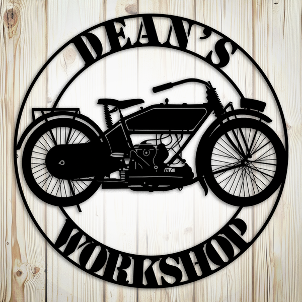 1920 Harley-Davidson WF Sport Twin Metal Sign | Metal Art Signs