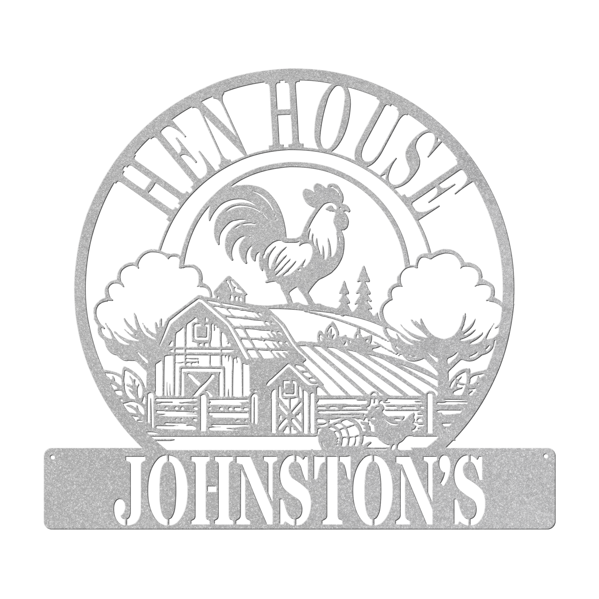 custom chicken sign