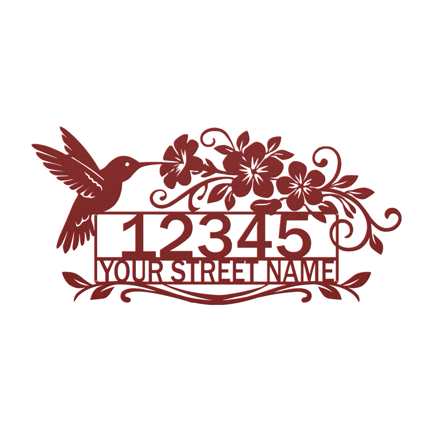 Hummingbird_Floral_Metal_Address_Sign_Pe_Red_Transparent_Mockup.png_15513061