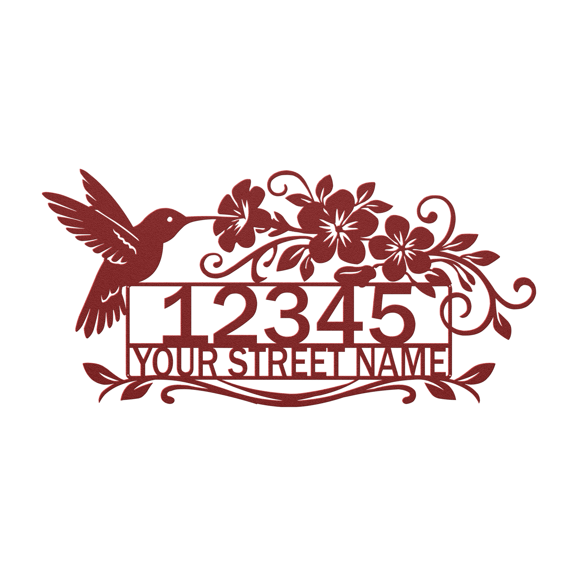 Hummingbird_Floral_Metal_Address_Sign_Pe_Red_Transparent_Mockup.png_15513061